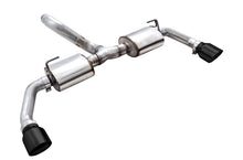 Load image into Gallery viewer, AWE Tuning 07-18 Jeep Wrangler JK/JKU 3.6L Tread Edition Axle-Back Dual Exhaust - Diamond Black Tips - 3015-33003
