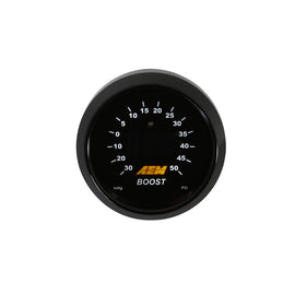 AEM 52mm Boost Digital Gauge -30-50psi - 30-4408