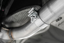 Load image into Gallery viewer, MBRP 19-21 VW Jetta GLI T304 SS 3in Cat-Back Dual Split Rear Exit Exhaust - Carbon Fiber Tips - S46083CF