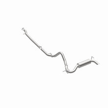 Load image into Gallery viewer, MagnaFlow 12-14 Jeep Wrangler 4dr Single Straight Rear P/S Exit Stainless C/B Performance Exhaust - 15117