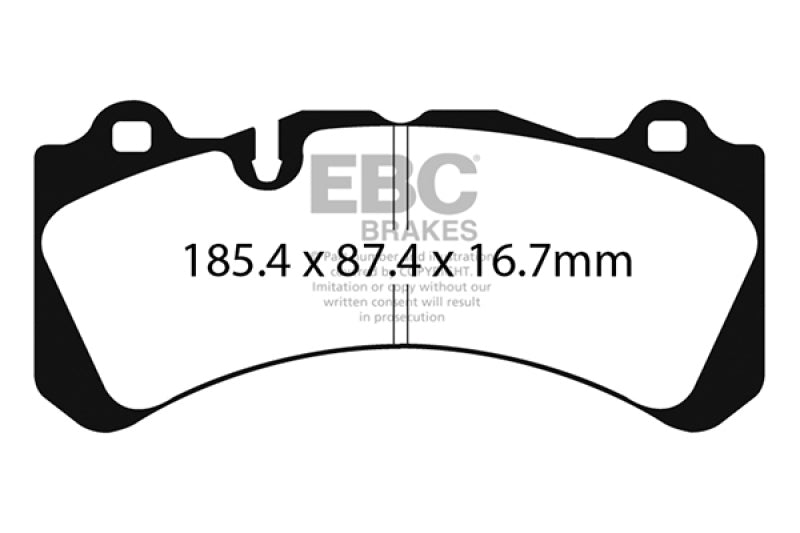EBC 2019+ Volvo S60 Polestar 2.0T & Electric Bluestuff Front Brake Pads - DP5071NDX
