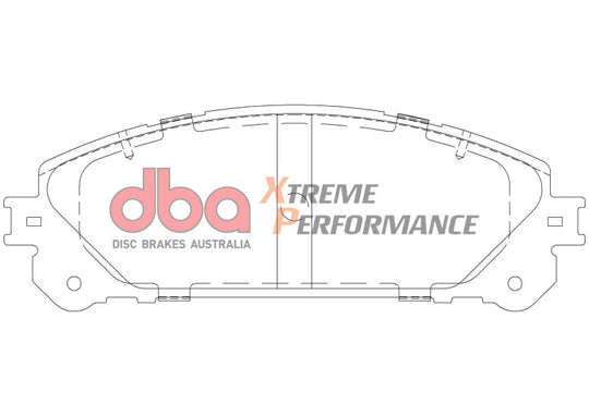DBA 15-18 Lexus NX200t Front XP Performance Brake Pads - DB2004XP