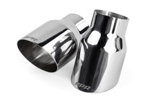Load image into Gallery viewer, APR Single-Walled 3.5in Slash-Cut Tips - Polished Silver - Set of 2 - TPK0005