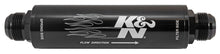 Load image into Gallery viewer, K&amp;N 2in OD x 9in L 16AN 74 Micron In-Line Fuel/Oil Filter - 81-1012