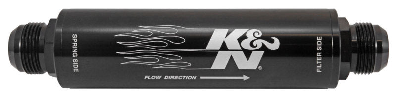 K&N 2in OD x 9in L 16AN 74 Micron In-Line Fuel/Oil Filter - 81-1012