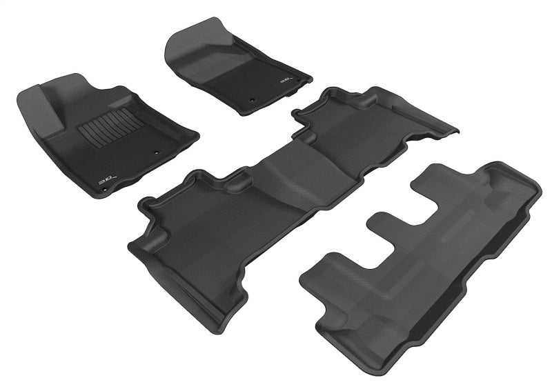 3D MAXpider 10-13 Lexus GX460 Kagu Black Full Set - L1LX04301509