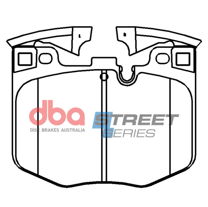 DBA 2018+ BMW X3 Street Series Front Brake Pads - DB15107SS