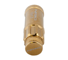 Load image into Gallery viewer, NRG 700 Series M12 X 1.5 Steel Lug Nut w/Dust Cap Cover Set 21 Pc w/Locks &amp; Socket - Chrome Gold - LN-LS700CG-21