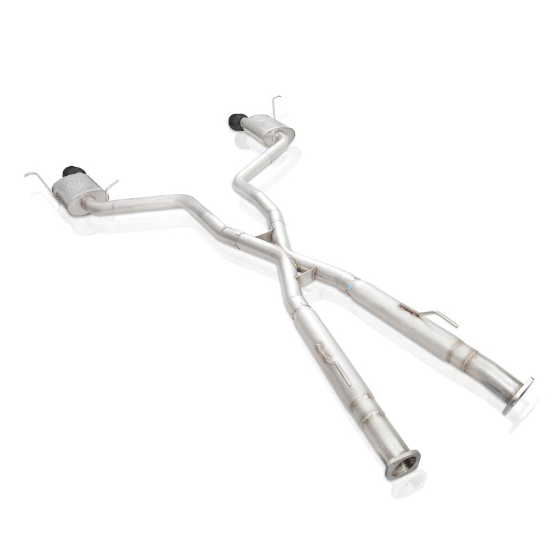 Stainless Works 18-19 Dodge Durango 6.4L Legend Catback Exhaust w/ Black Tips - DUR18CBL-B