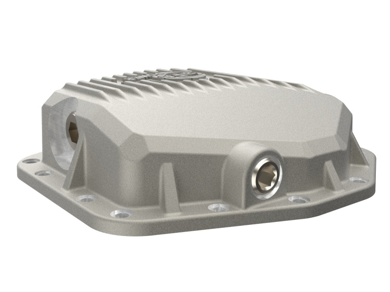 aFe 22-25 Ford Bronco Raptor V6 Rear Diff Cover - Raw w/ Machined Fins - 46-71460A