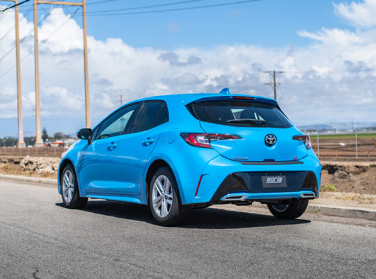 Borla 2019 Corolla SE/XSE 2.0L AT/MT FWD 4DR Hatchback 2in S-type Exhaust Turn Down Tip - 140790