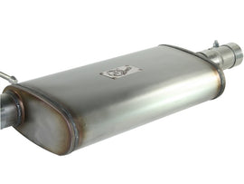aFe MACHForce XP Exhausts Cat-Back SS-409 EXH Jeep Wrangler TJ 97-06 I6-4.0L HT - 2.5 In. - 49-46223