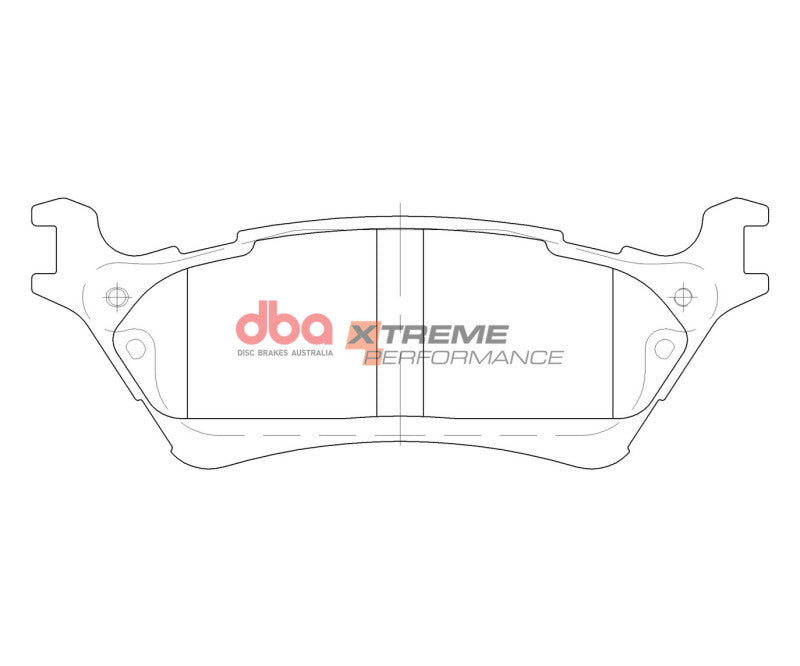 DBA 12-17 Ford F-150 (w/Manual Parking Brake Rear XP Performance Brake Pads - DB15122XP