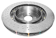 Load image into Gallery viewer, DBA 15-20 Ford Mustang GT (w/Performance Package) Rear 5000 Series Drilled Rotor w/Black Hat - DBA52165BLKXD