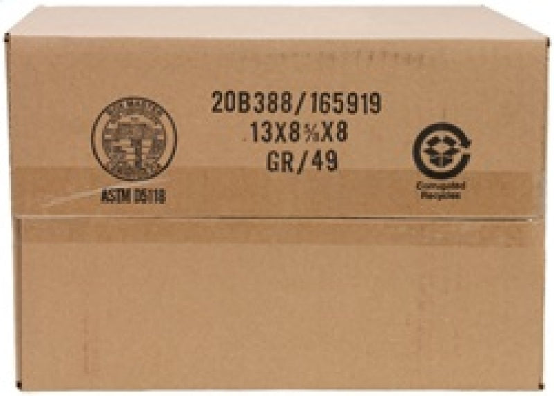 K&N Universal Air Filter with Carbon Fiber Top & Base-6in Base O/S W x 3.938in Top O/S W x 6in H - RP-5070