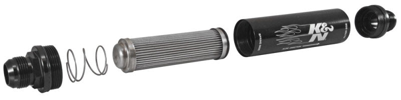K&N 2in OD x 9in L 16AN 74 Micron In-Line Fuel/Oil Filter - 81-1012