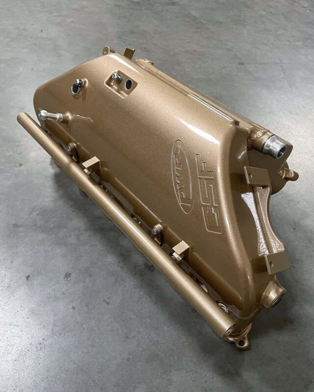 CSF BMW M2/M3/M4 S58 (G8X) Charge-Air Cooler Manifold - Bismark Gold - 8233BG