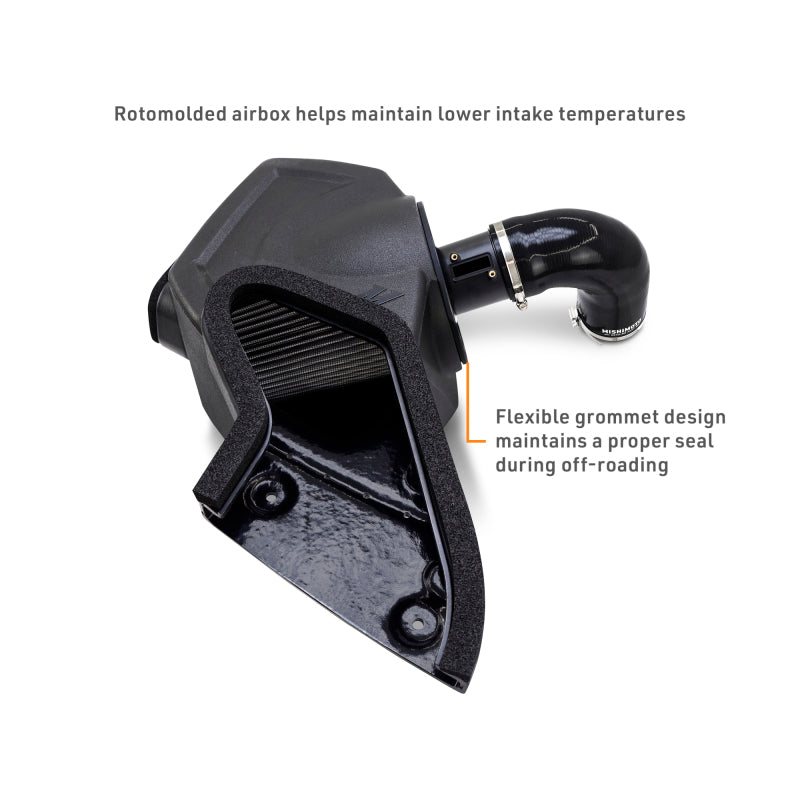 Mishimoto 2024+ Toyota Tacoma Performance Air Intake - Dry Washable Filter - MMAI-TAC-24DW