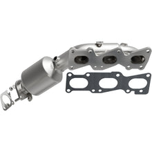 Load image into Gallery viewer, MagnaFlow OEM Grade Federal / EPA Compliant Manif Catalytic Converter 09-11 Hyundai Genesis V6 3.8L - 52778