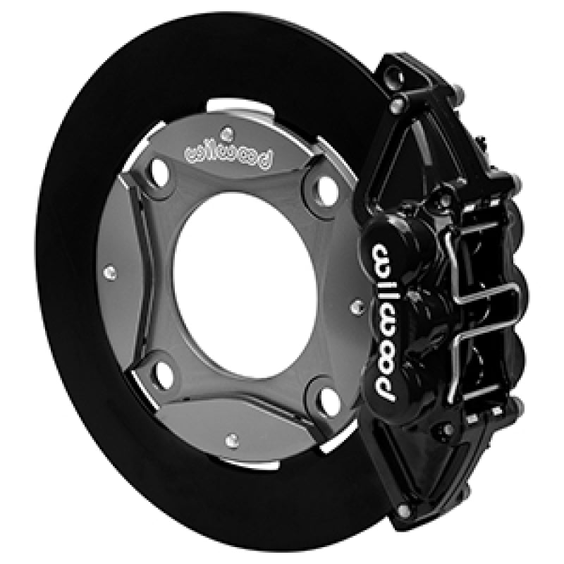 Wilwood 16-21 Polaris RZR XP 4 Turbo Rear Kit 11.25in - Black - 140-17574