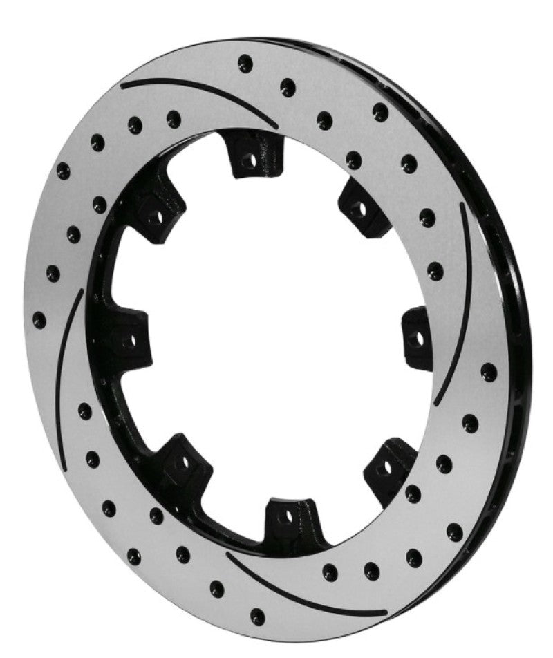 Wilwood Rotor-SRP36 SPC-37-RH-BLK-Drill 12.00 x .810 - 8 on 7.00in - 160-8496-BK