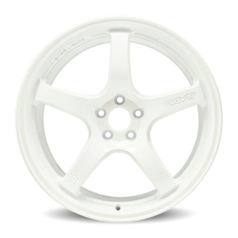Gram Lights 57CR Limited 15x8.0 +28 4x100 White Wheel - WGCRE28AOXZ