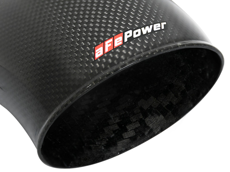 aFe Momentum GT Carbon Fiber Dynamic Air Scoop 15-18 Dodge Challenger V6-3.6L/V8-5.7L/6.4L HEMI - 54-72203-SF