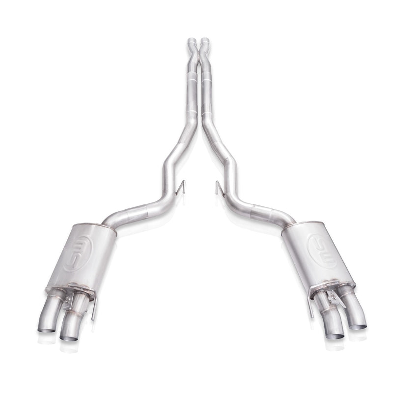 Stainless Works 2015+ Ford Shelby GT350 Redline Performance Connect X-Pipe Catback Exhaust w/Valves - GT350CBXPCR