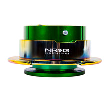 Load image into Gallery viewer, NRG Quick Release Gen 2.5 - Green Body / Neochrome Ring - SRK-250GN/MC