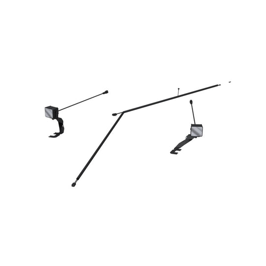 MBRP Ditch Light Kit Flood Beam Ford Ranger Raptor 24-26 Upfitter Switch Models Only - SL5270-02F