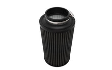 Load image into Gallery viewer, K&amp;N Universal Clamp-On Air Filter 3-1/2in Flange ID 6in Base 5-1/4in Top 9in Height - RU-3111HBK