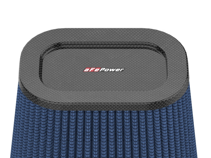 aFe Track Series Intake Pro 5R Air Filter 4IN F x (7-3/4 x 6-1/2)IN B x (5-3/4 x 3-3/4)IN T x 7IN - 27-90203R
