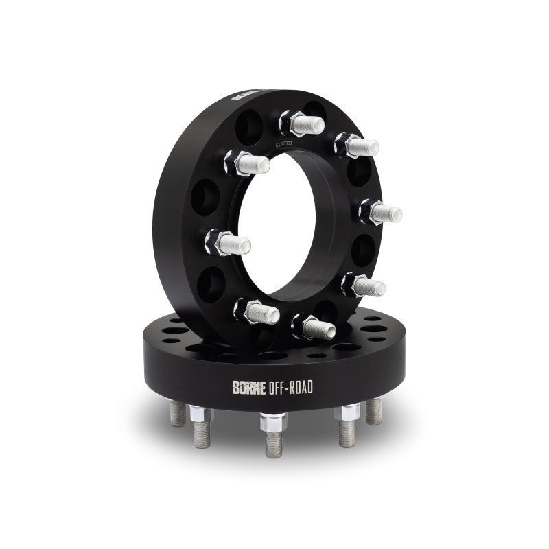 Mishimoto Wheel Spacer Adapters - 8x165.1 to 8x180 - 38.1 - Black - BNWS-011-381BK