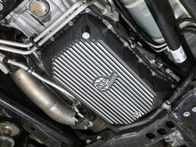 Load image into Gallery viewer, aFe 20-25 GM Diesel V8-6.6L L5P Transmission Pan w/ Machined Fins - Black