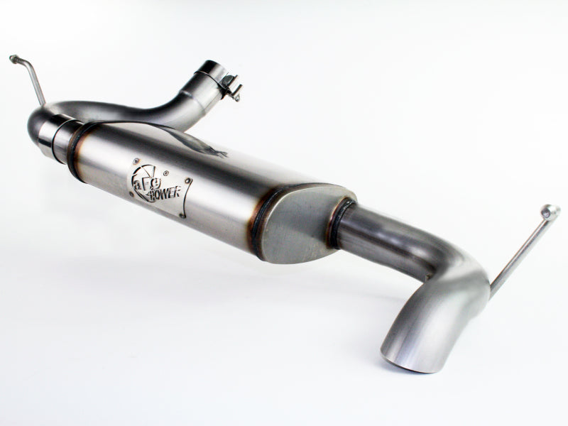 aFe MACHForce XP 07-17 Jeep Wrangler V6-3.6/3.8L 409 SS 2.5in Axle-Back Exhaust - 49-46219