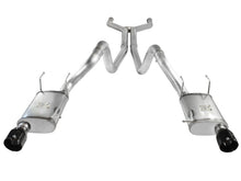 Load image into Gallery viewer, aFe MACHForce XP Cat-Back Exhaust 3in SS w/ Black Tips 11-14 Ford Mustang GT V8 5.0L - 49-43049-B