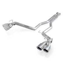 Load image into Gallery viewer, Stainless Works 2012-15 Camaro ZL1 6.2L 3in Catback Dual Chambered Exhaust X-Pipe Resonator Deletes - CA12CBL