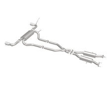 Load image into Gallery viewer, MagnaFlow Cat-Back SS 2.5in Dual Split Rear 4in Black Tip 11-16 Jeep Grand Cherokee 5.7L V8/3.6L V6 - 19216