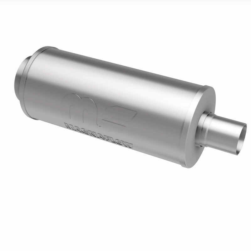 MagnaFlow Muffler W/Tip Mag SS 14X6X6 2.25/4. - 14846