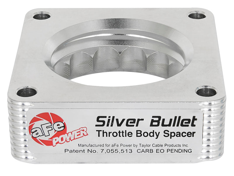 aFe Silver Bullet Throttle Body Spacer 09-18 Nissan 370Z V6-3.7L (VQ37VHR) - 46-36007