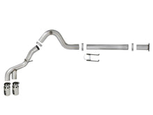 Load image into Gallery viewer, aFe Power 15-16 Ford F250/F350 6.7L Diesel Rebel XD 4in 409 SS DPF-Back Exhaust System - Pol Tips - 49-43121-P