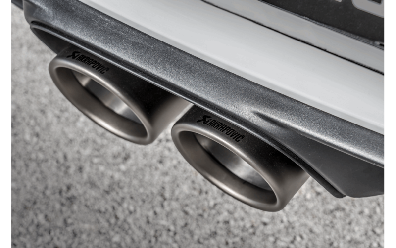 Akrapovic 2018 Porsche 911 GT3 (991.2) Slip-On Race Line (Titanium) w/Titanium Tail Pipe Set - S-PO/TI/8-TP