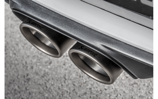 Akrapovic 2018 Porsche 911 GT3 (991.2) Slip-On Race Line (Titanium) w/Titanium Tail Pipe Set - S-PO/TI/8-TP