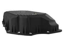 Load image into Gallery viewer, aFe 20-25 GM Diesel V8-6.6L L5P Transmission Pan w/ Machined Fins - Black