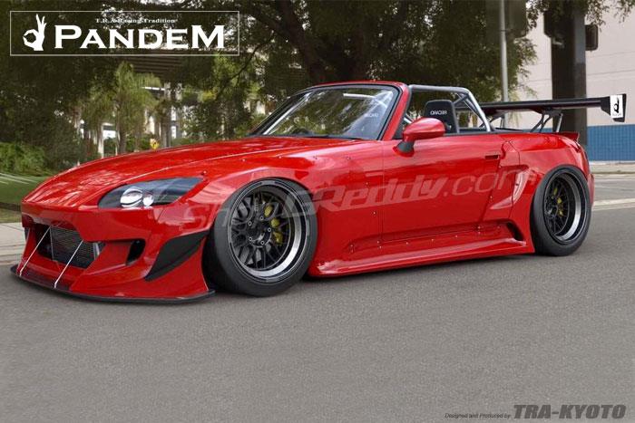 GReddy 00-09 Honda S2000 Greddy X Pandem Front Over Fenders - 17050215