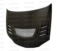 Load image into Gallery viewer, Seibon 03-07 Mitsubishi Evo 8 &amp; 9 CW Carbon Fiber Hood - HD0305MITEVO8-CW