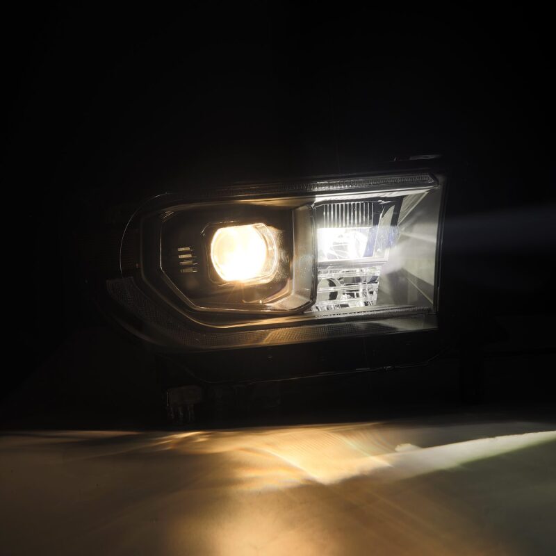 AlphaRex 07-13 Toyota Tundra/08-17 Sequoia G2 PRO-Series Projector Headlights Black -NO Lvl Adjuster - 880829