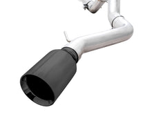 Load image into Gallery viewer, AWE Tuning 2021+ Ford Bronco 0FG Single Rear Exit Exhaust w/Diamond Black Tip &amp; Bash Guard - 3015-23789