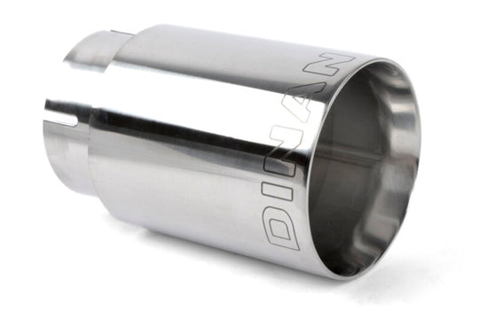 Dinan Double-Walled 4in Clamp-On Exhaust Tip - Polished - 4in Outlet / 3.25in Inlet - D663-0573-BOX