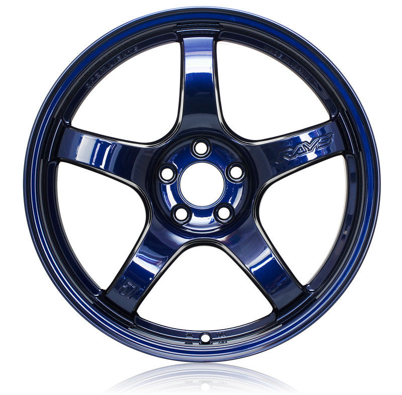 Gram Lights 57CR 18x9.5 +38 5x114.3 Eternal Blue Wheel - WGCRX38EEBP